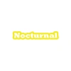 Nocturnal Araba Sticker 17x17 Cm Sarı