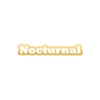 Nocturnal Araba Sticker 17x17 Cm Gold