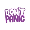 Dont Panic Araba Sticker Araba Sticker 17x17 Cm Mor