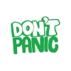 Dont Panic Araba Sticker Araba Sticker 17x17 Cm Yeşil