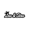 Low&Slow Araba Sticker 17x17 Cm Siyah