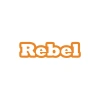 Rebel Araba Sticker 17x17 Cm Turuncu