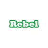Rebel Araba Sticker 17x17 Cm Yeşil