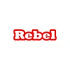 Rebel Araba Sticker 17x17 Cm Kırmızı