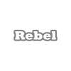 Rebel Araba Sticker 17x17 Cm Gri