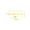 Biz Her Dakika Sahnedeyiz Ha! Araba Sticker 17x17 Cm Gold