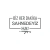 Biz Her Dakika Sahnedeyiz Ha! Araba Sticker 17x17 Cm Gri