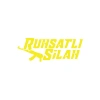 Ruhsatlı Silah Araba Sticker 17x17 Cm Sarı