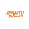 Ruhsatlı Silah Araba Sticker 17x17 Cm Turuncu