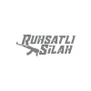 Ruhsatlı Silah Araba Sticker 17x17 Cm Gri
