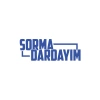 Sorma Dardayım Araba Sticker 17x17 Cm Mavi