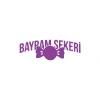 Bayram Şekeri Araba Sticker 17x17 Cm Mor