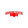 Bayram Şekeri Araba Sticker 17x17 Cm Kırmızı