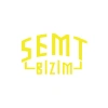 Semt Bizim Araba Sticker 17x17 Cm Sarı