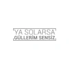 Ya Solarsa Güllerim Sensiz Araba Sticker 17x17 Cm Gri