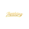 Ayarsız Araba Sticker 17x17 Cm Gold
