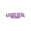 Kasko Değil Muska Araba Sticker 17x17 Cm Mor