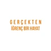 Gerçekten İğrenç Bir Hayat Araba Sticker 17x17 Cm Turuncu