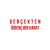 Gerçekten İğrenç Bir Hayat Araba Sticker 17x17 Cm Kırmızı