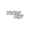 Turkey Drift Araba Sticker 17x17 Cm Siyah