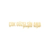 Çok Güzelsin Ama Yengen Kızar Araba Sticker 17x17 Cm Gold