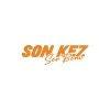 Son Kez Sev Beni Araba Sticker 17x17 Cm Turuncu