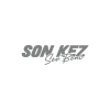 Son Kez Sev Beni Araba Sticker 17x17 Cm Gri