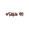 #Sakin Ol Araba Sticker 17x17 Cm Kahverengi