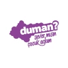 Duman Sever Misin Çocuk Adam Araba Sticker 17x17 Cm Mor