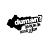 Duman Sever Misin Çocuk Adam Araba Sticker 17x17 Cm Siyah