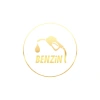 Benzin Araba Sticker 17x17 Cm Gold