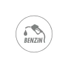 Benzin Araba Sticker 17x17 Cm Gri
