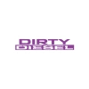 Dirty Diesel Araba Sticker 17x17 Cm Mor