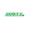 Dirty Diesel Araba Sticker 17x17 Cm Yeşil