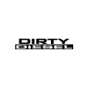 Dirty Diesel Araba Sticker 17x17 Cm Siyah