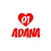 Kalpli 01 Adana Araba Sticker 17x17 Cm Kırmızı