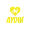 Kalpli 09 Aydın Araba Sticker 17x17 Cm Sarı