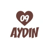 Kalpli 09 Aydın Araba Sticker 17x17 Cm Kahverengi