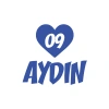 Kalpli 09 Aydın Araba Sticker 17x17 Cm Mavi