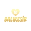 Kalpli 10 Balıkesir Araba Sticker 17x17 Cm Gold