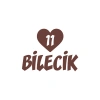Kalpli 11 Bilecik Araba Sticker 17x17 Cm Kahverengi