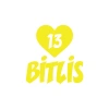 Kalpli 13 Bitlis Araba Sticker 17x17 Cm Sarı