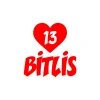 Kalpli 13 Bitlis Araba Sticker 17x17 Cm Kırmızı