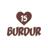 Kalpli 15 Burdur Araba Sticker 17x17 Cm Kahverengi