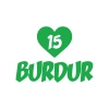 Kalpli 15 Burdur Araba Sticker 17x17 Cm Yeşil
