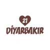 Kalpli 21 Diyarbakır Araba Sticker 17x17 Cm Kahverengi