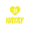 Kalpli 31 Hatay Araba Sticker 17x17 Cm Sarı