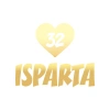 Kalpli 32 Isparta Araba Sticker 17x17 Cm Gold