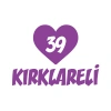 Kalpli 39 Kırklareli Araba Sticker 17x17 Cm Mor