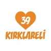 Kalpli 39 Kırklareli Araba Sticker 17x17 Cm Turuncu